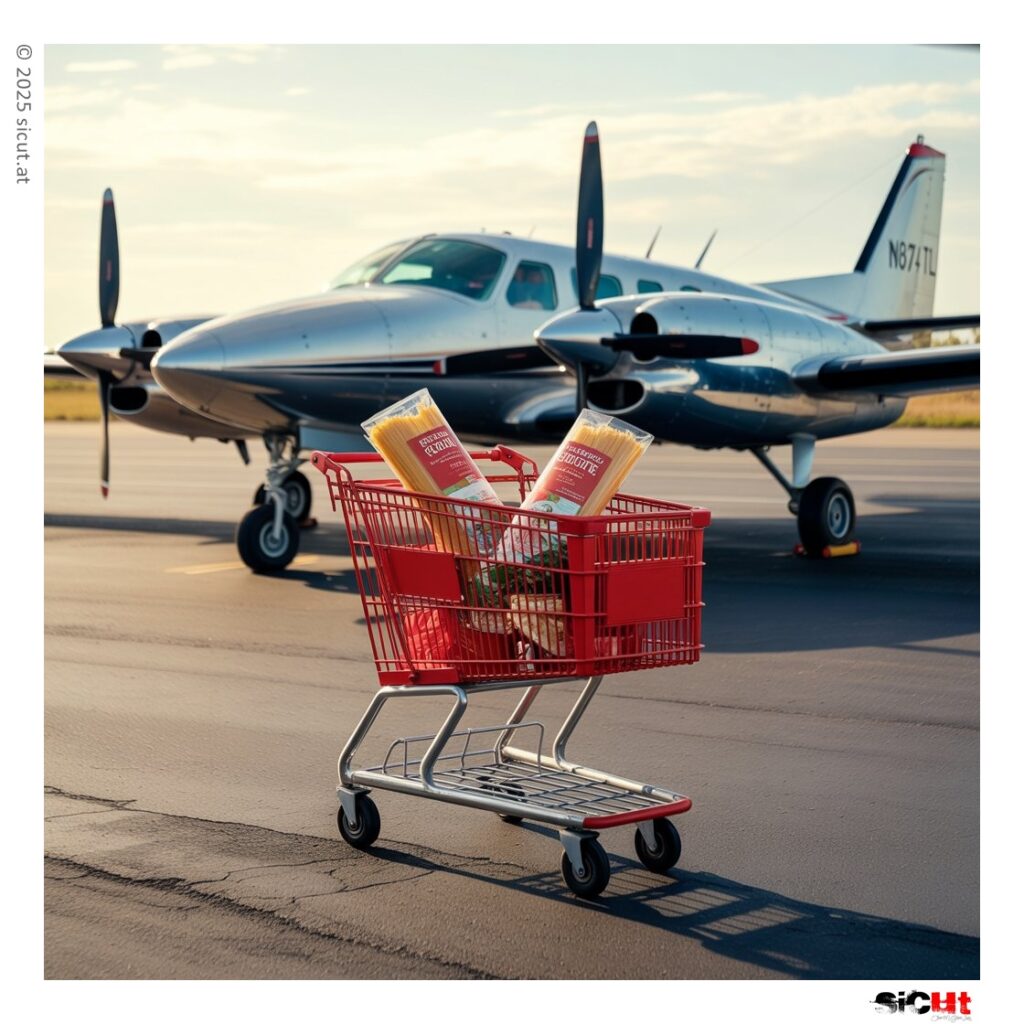 Über Verhältnisse, Flugzeuge und Nudeln