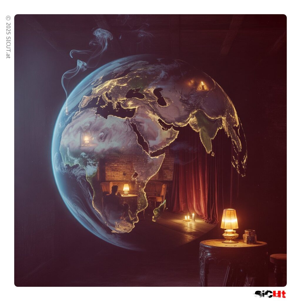 Der Planet als schlecht beleuchteter Kabarettkeller