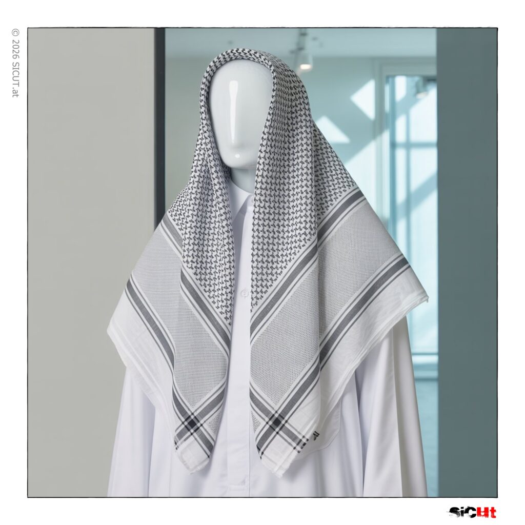 An alle, die im Westen die Kufiya tragen