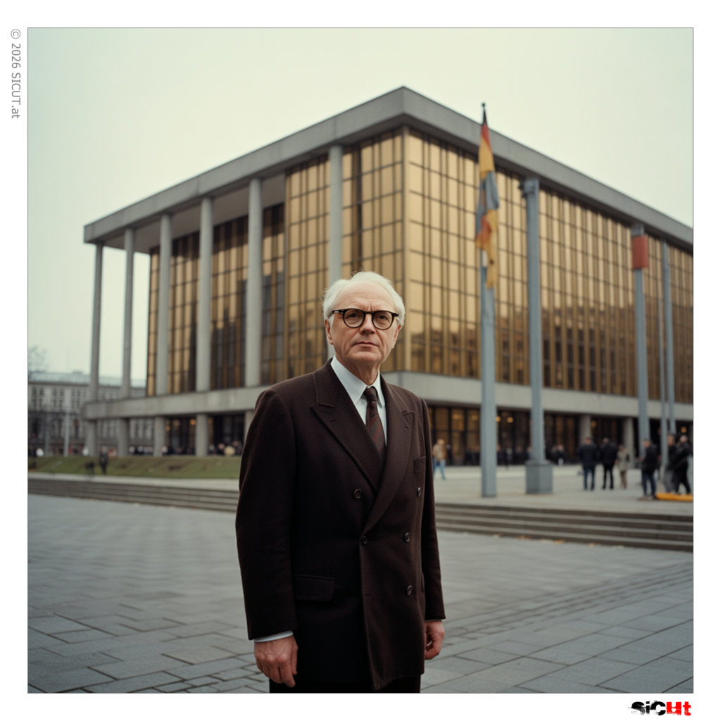 Unsere Demokratie als Besitzanzeige mit Wachschutz