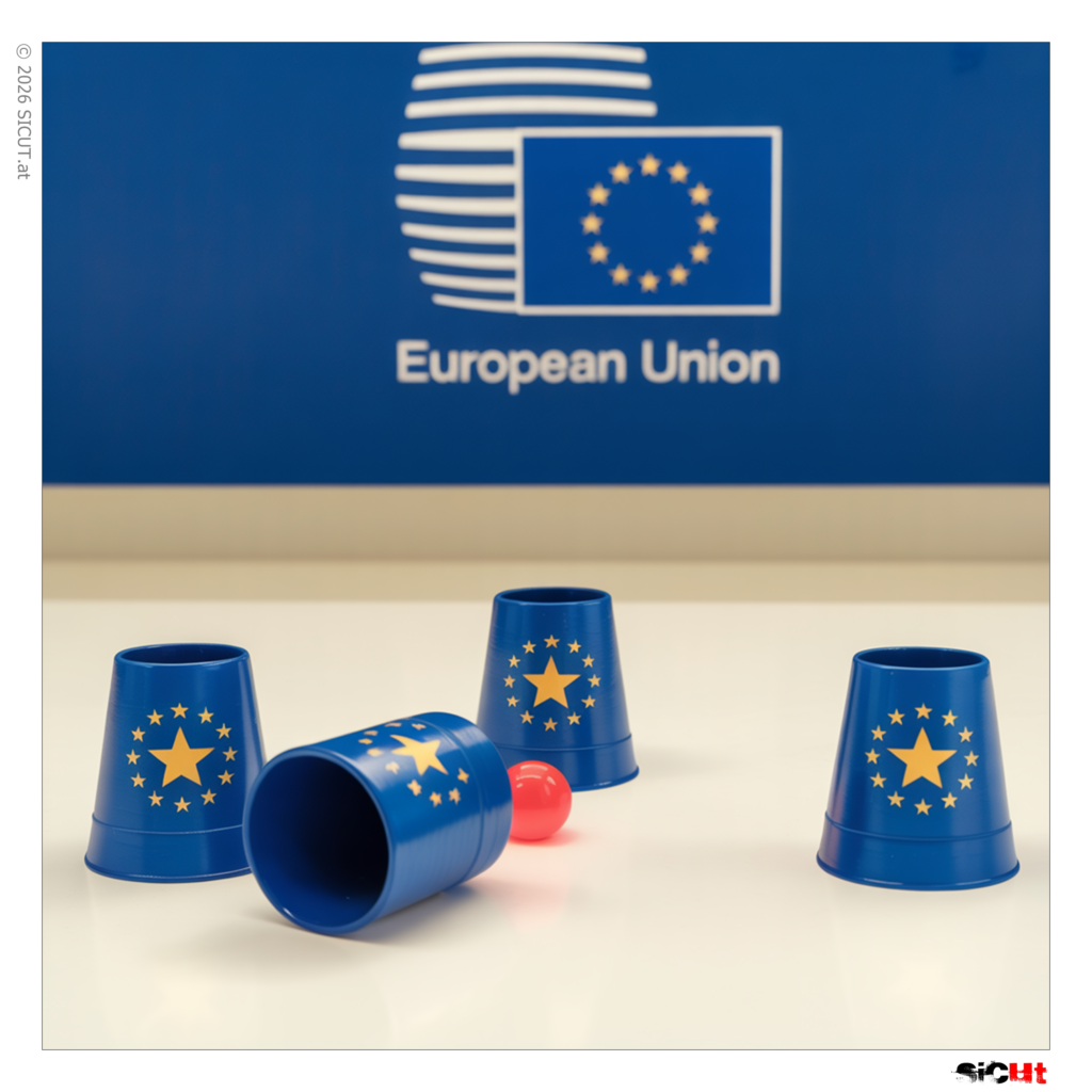 Das große europäische Hütchenspiel